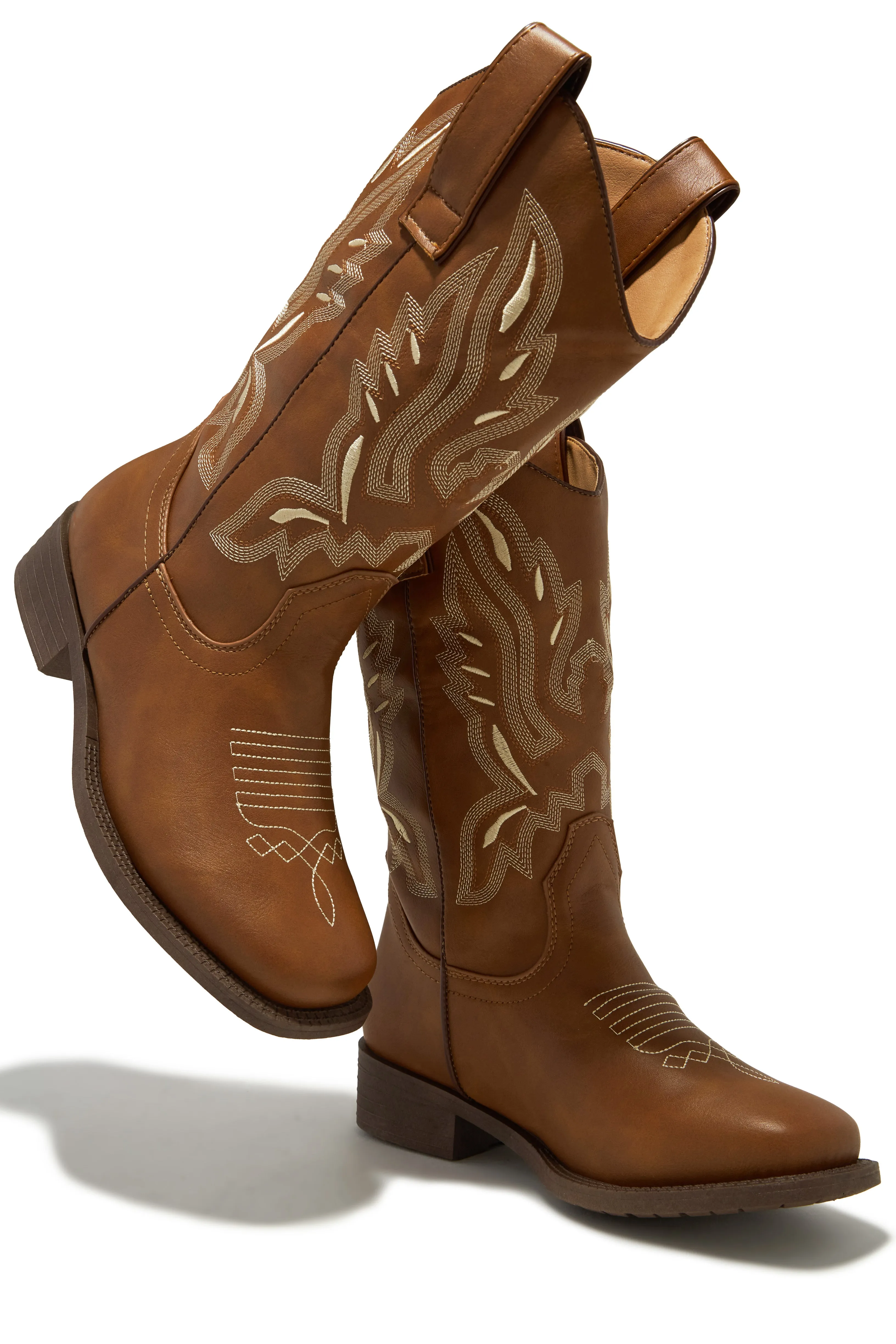 Rodeo Ready Western Boots - Tan sold by Miss Lola product image thumbnail 3