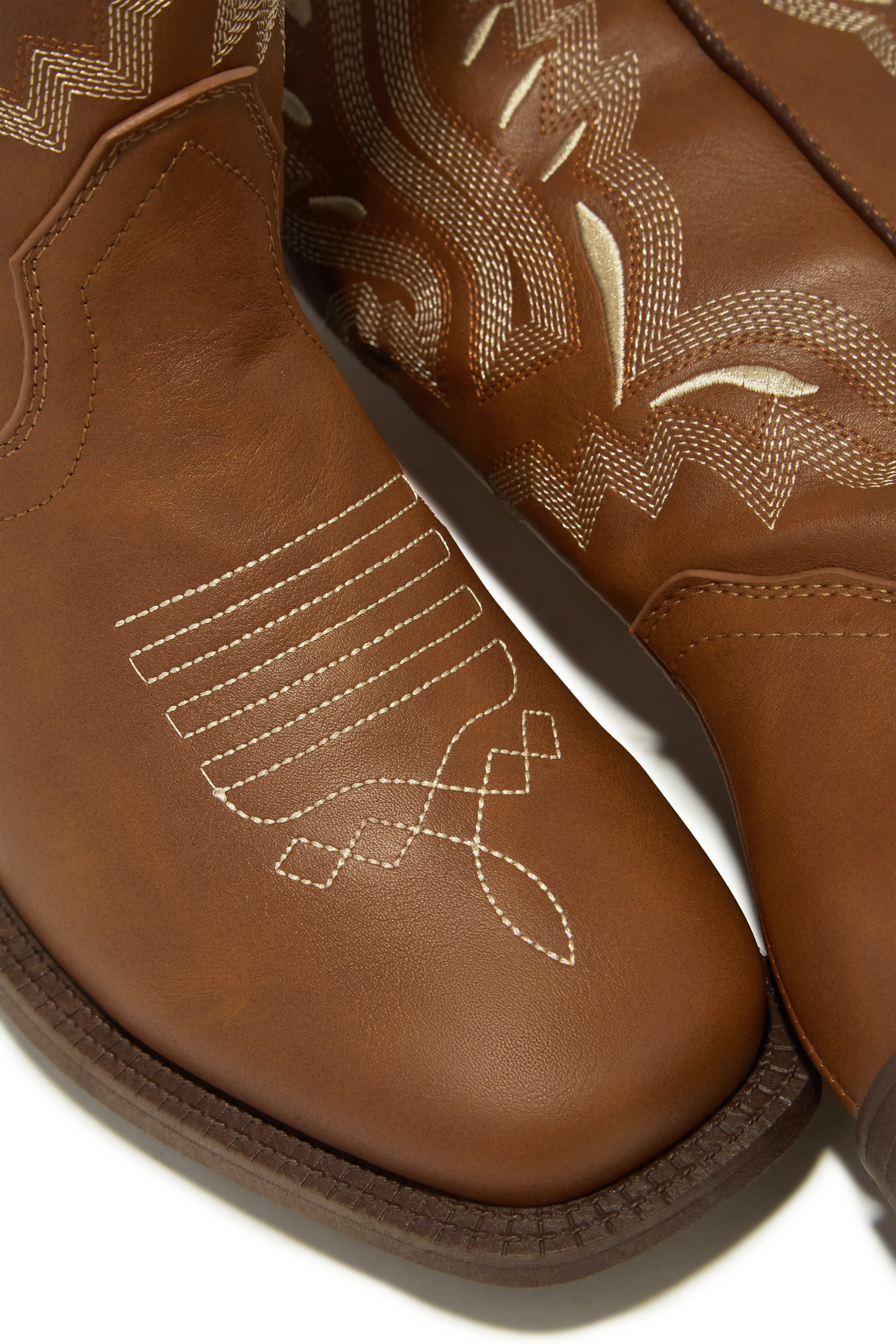 Rodeo Ready Western Boots - Tan sold by Miss Lola product image thumbnail 4