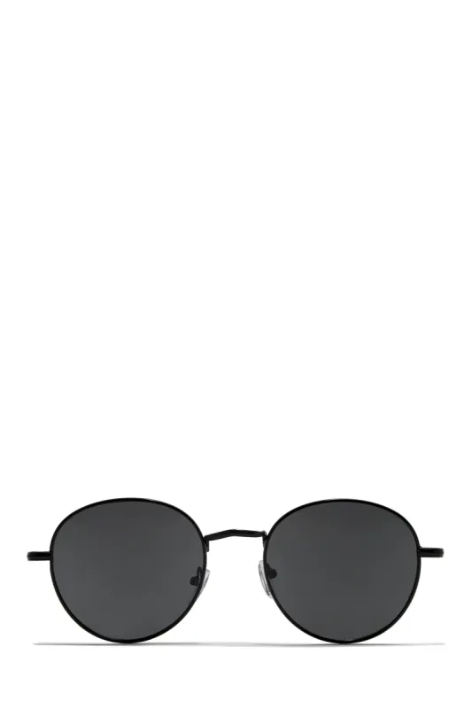 Ferrara Metal Frame Sunglasses - Black sold by Miss Lola