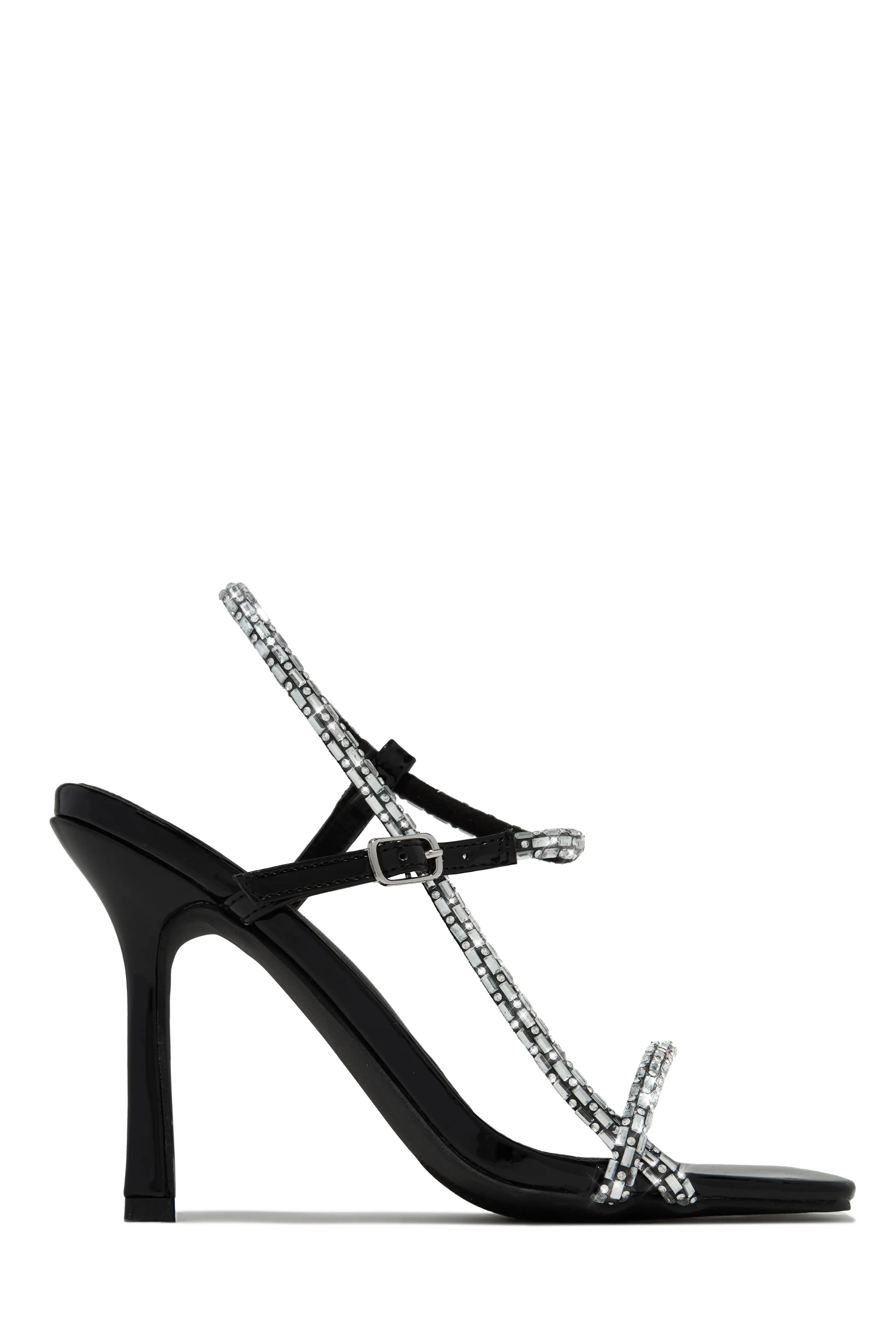 Anella Embellished Heels - Black sold by Miss Lola product image thumbnail 5