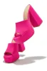 Emily Platform Block Heel Mules - Pink sold by Miss Lola