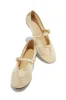 Mariana Fishnet Flats - Nude sold by Miss Lola