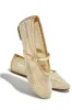 Mariana Fishnet Flats - Nude sold by Miss Lola