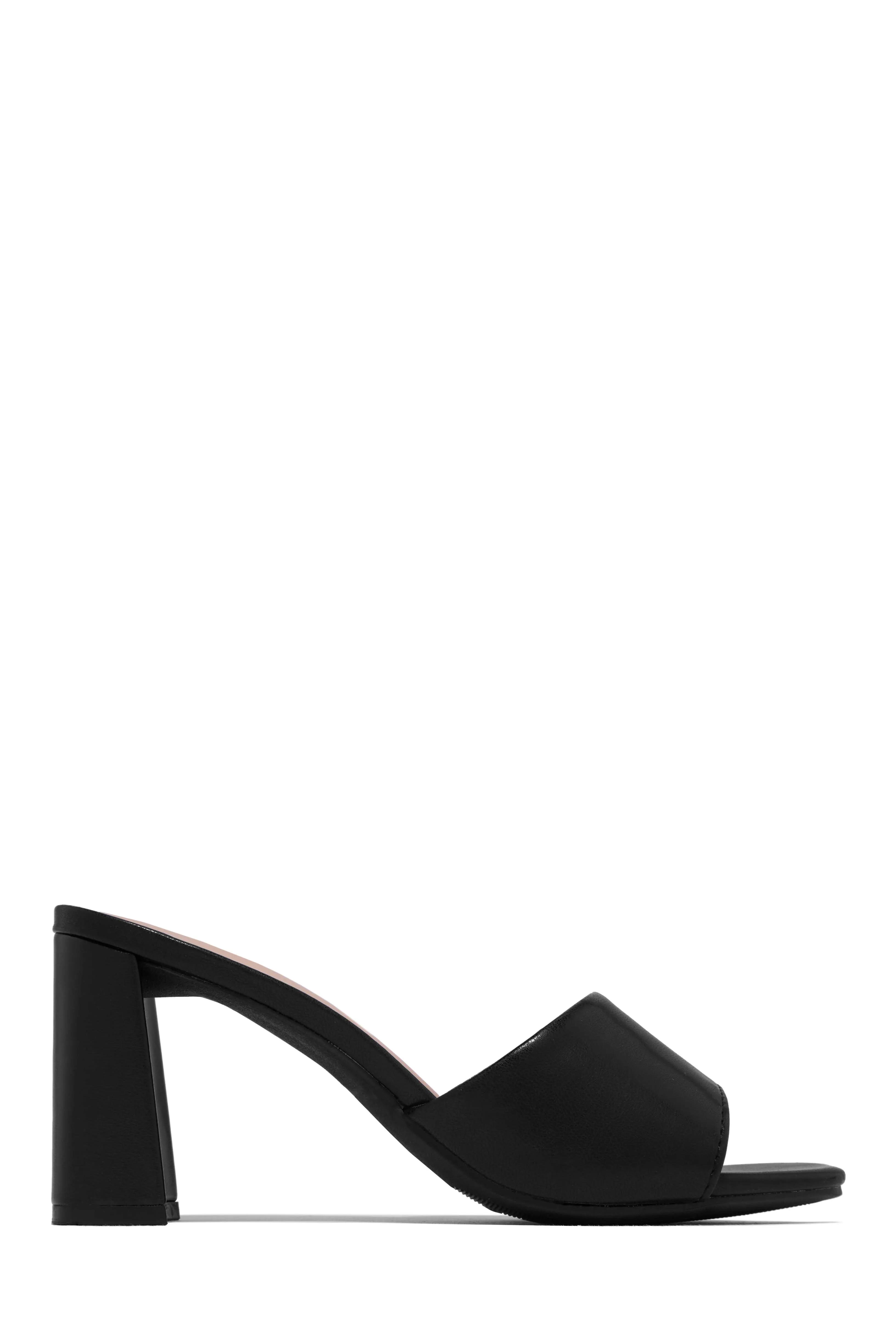 Sylva Block Heel Mules - Silver sold by Miss Lola product image thumbnail 5