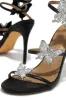 Fantasy Embellished Around The Ankle Coil Heels - Black sold by Miss Lola