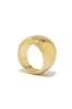 Jina Single Band Ring - Gold sold by Miss Lola