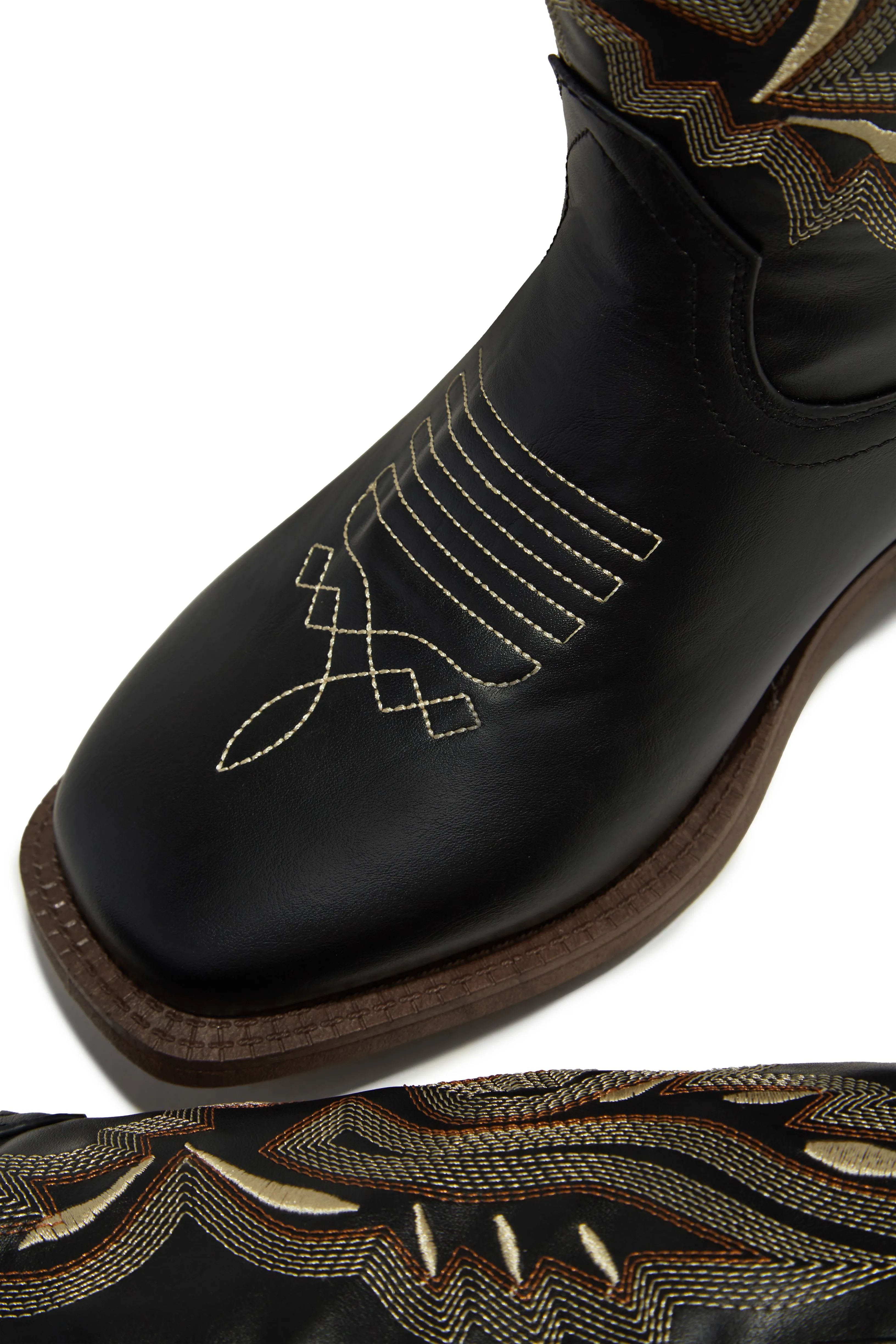 Rodeo Ready Western Boots - Black sold by Miss Lola product image thumbnail 3