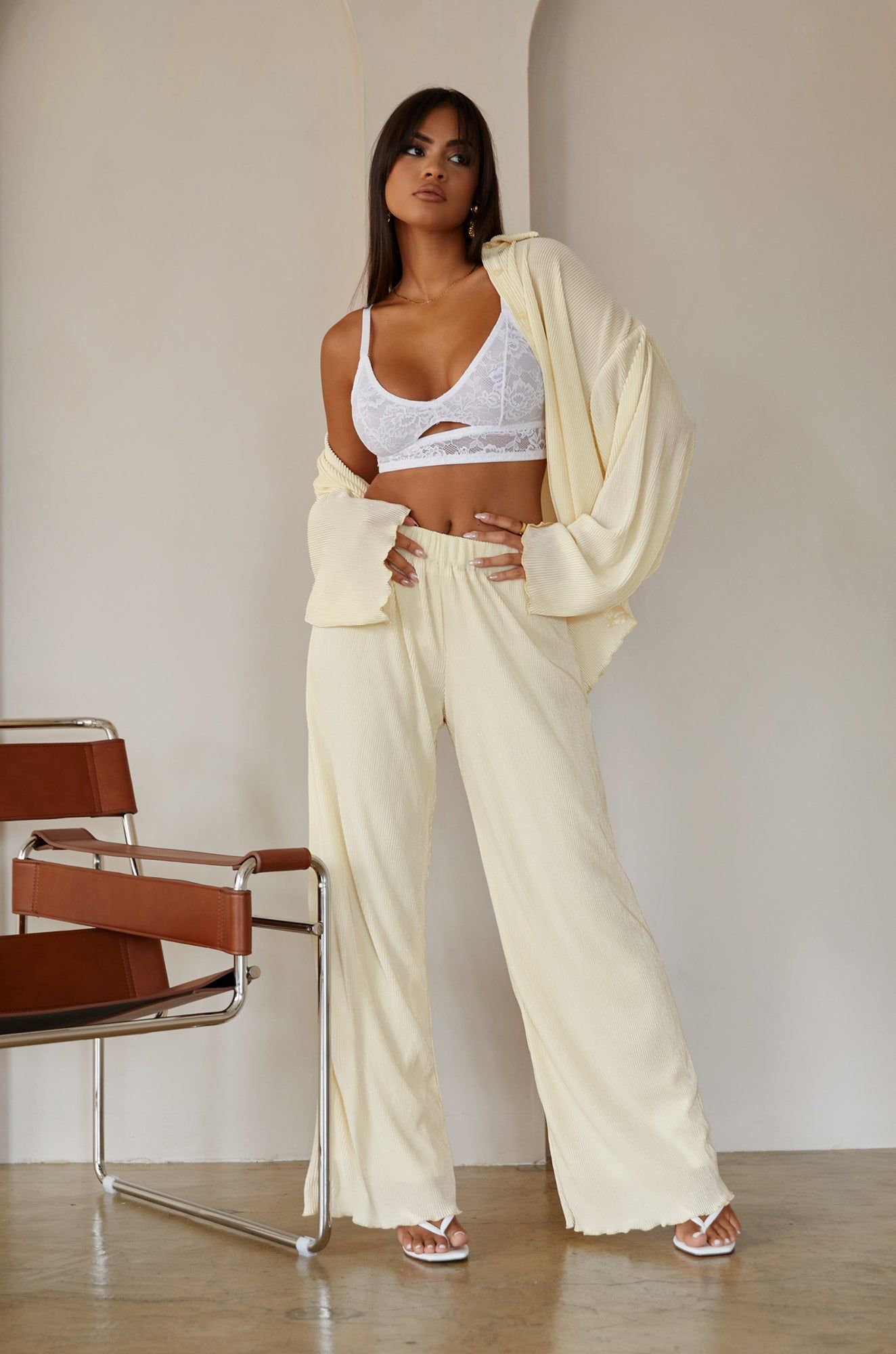 Nichole - Cream sold by Miss Lola product image thumbnail 14