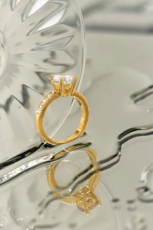 Your Lover Embellished Ring - Gold sold by Miss Lola