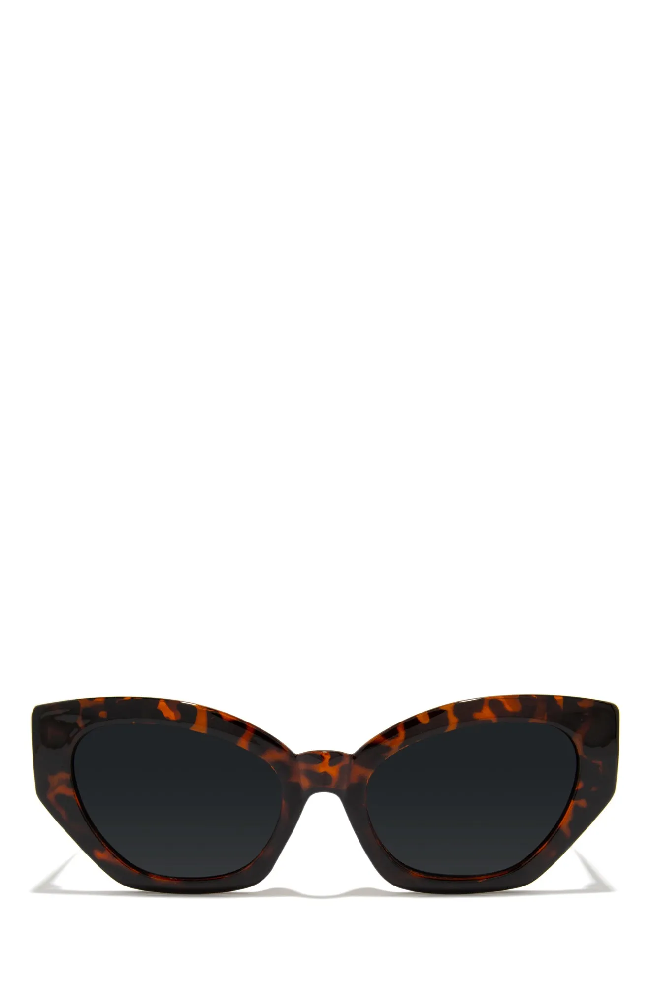 Riah Cat Eye Sunglasses - Tortoise sold by Miss Lola