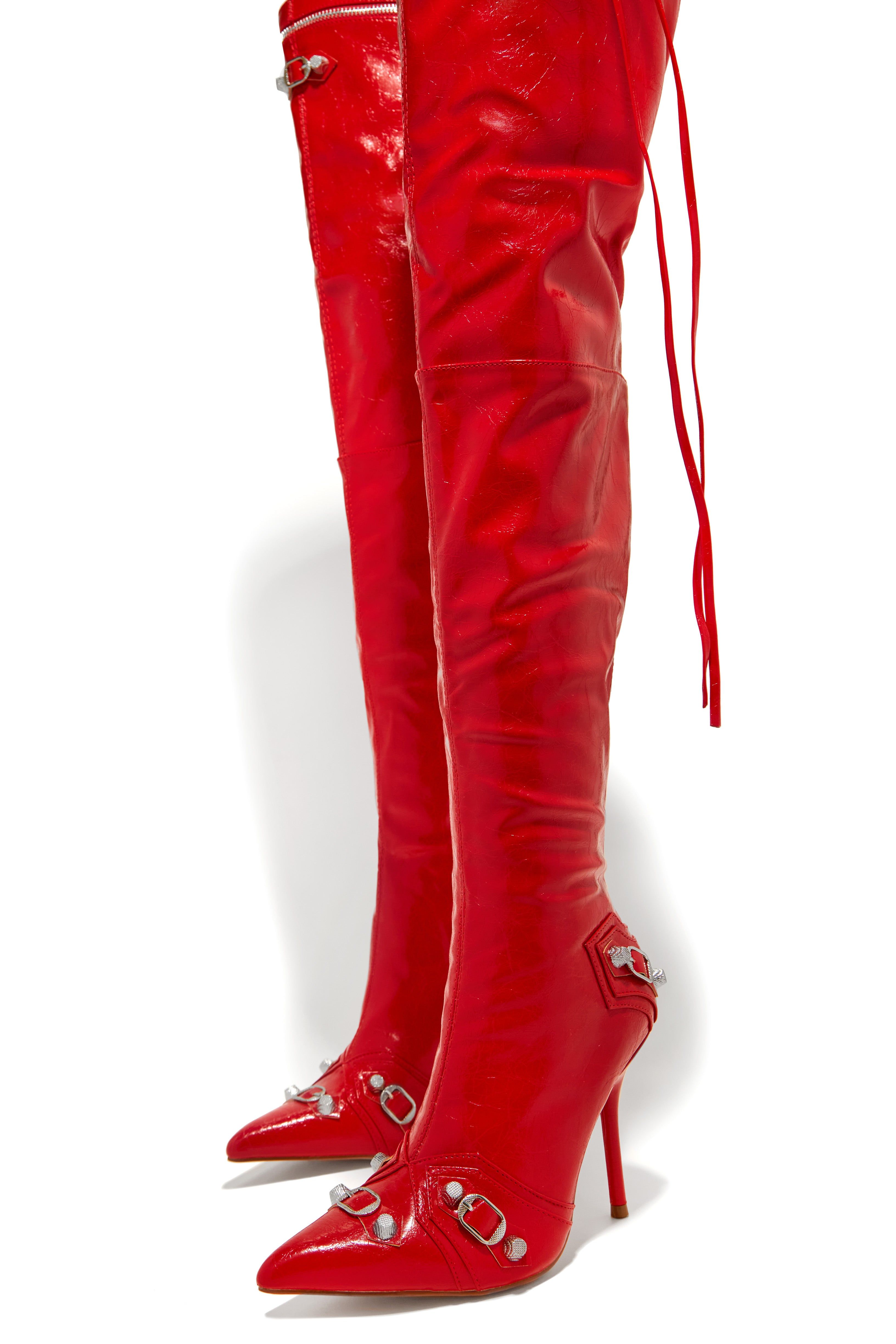 Maddison - Red sold by Miss Lola product image thumbnail 4