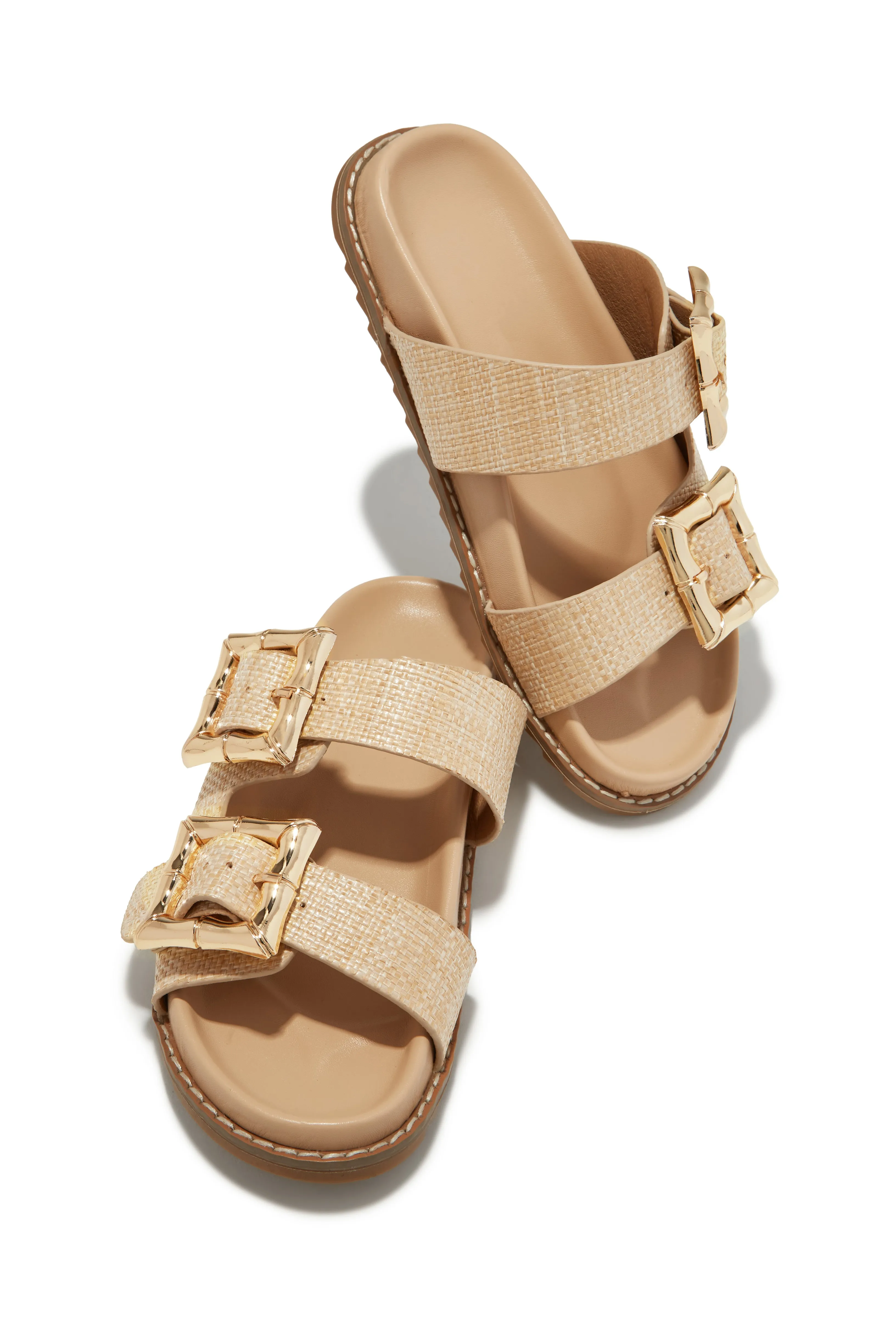 Neylana Chunky Slip On Sandals - Black sold by Miss Lola product image thumbnail 5