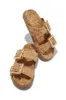 Neylana Chunky Slip On Sandals - Black sold by Miss Lola