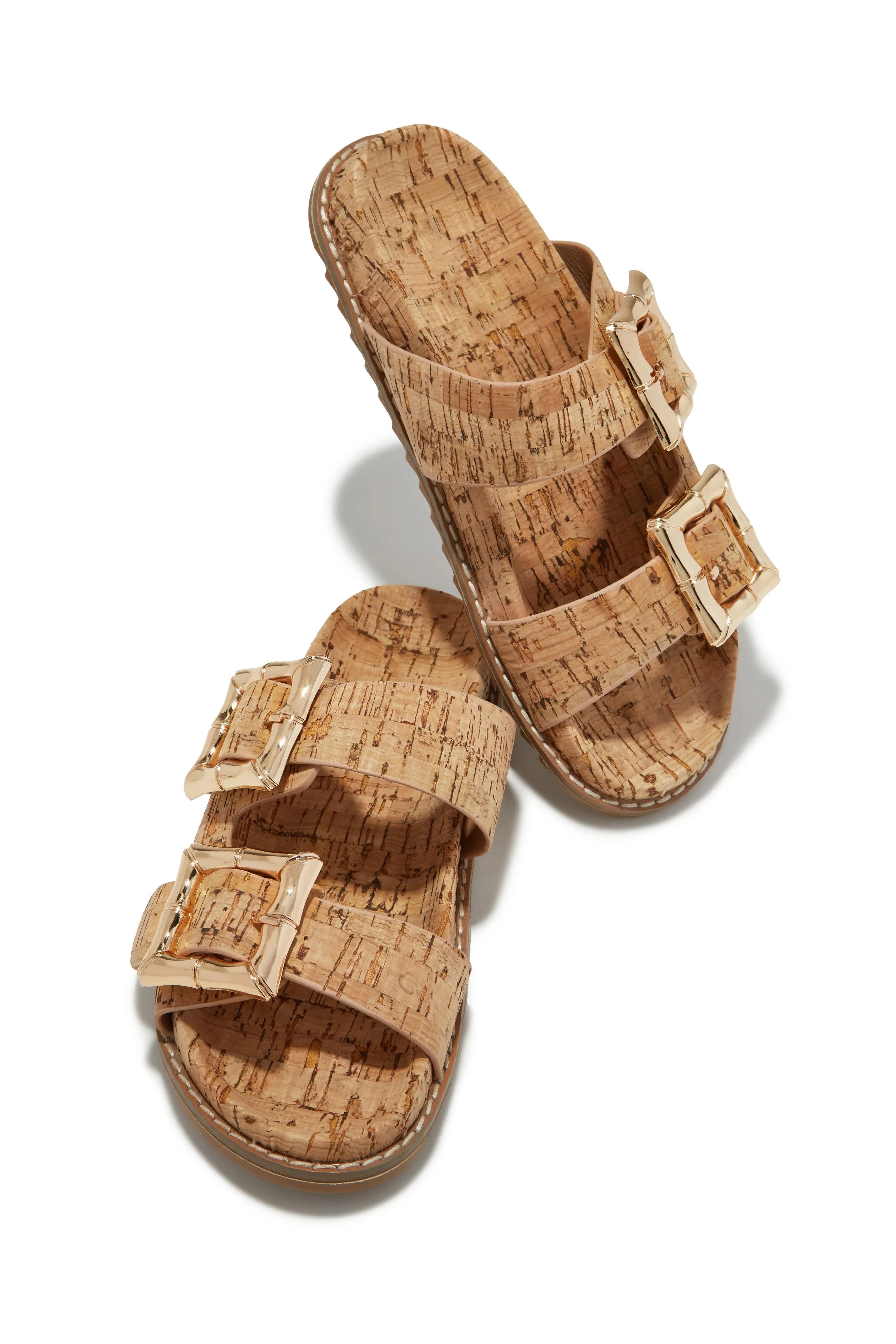 Neylana Chunky Slip On Sandals - Black sold by Miss Lola product image thumbnail 3