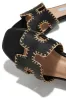 Noelle Slip On Sandals - Black sold by Miss Lola
