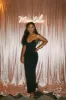 Private Party Strapless Maxi Dress - Black sold by Miss Lola