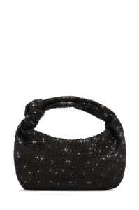 Day & Night Embellished Knotted Handbag - Black sold by Miss Lola