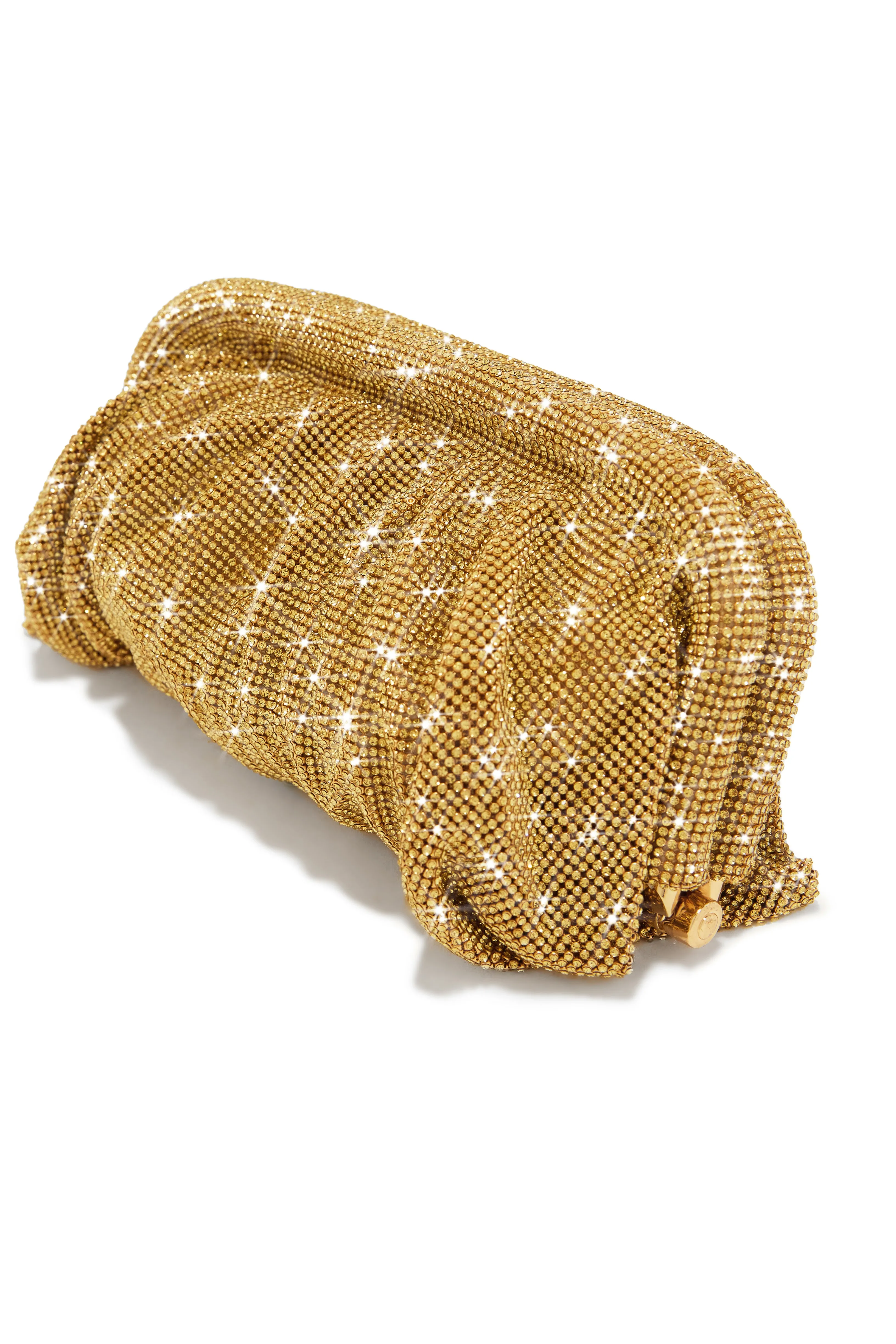 Gala Nights Embellished Clutch Bag - Gold sold by Miss Lola product image thumbnail 3