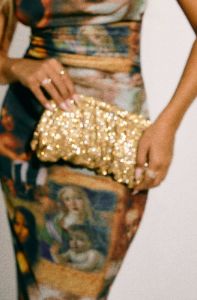 Gala Nights - Gold sold by Miss Lola