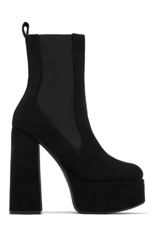 Night Out - Black Suede sold by Miss Lola