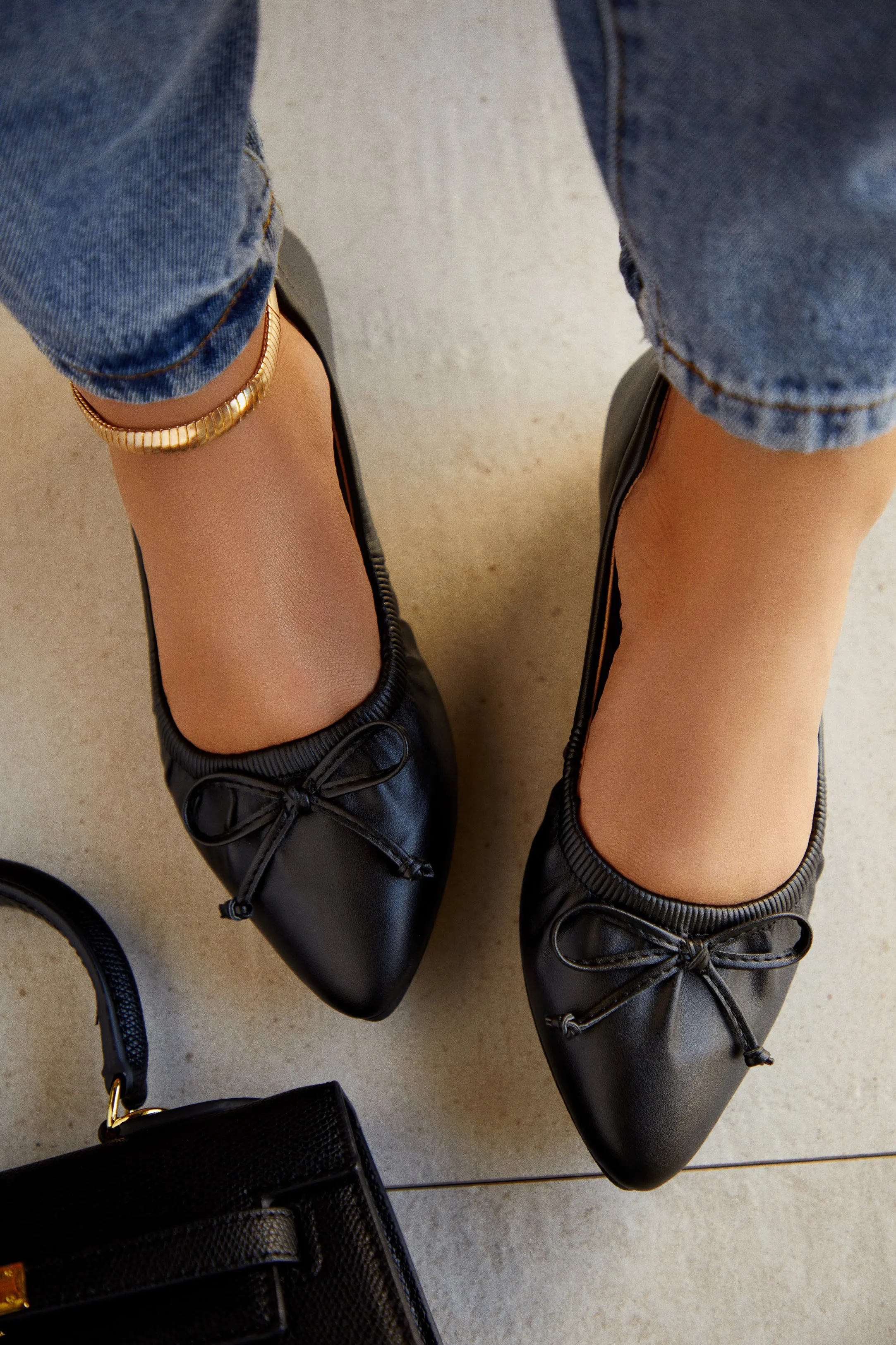 Brandi Flats - Black sold by Miss Lola