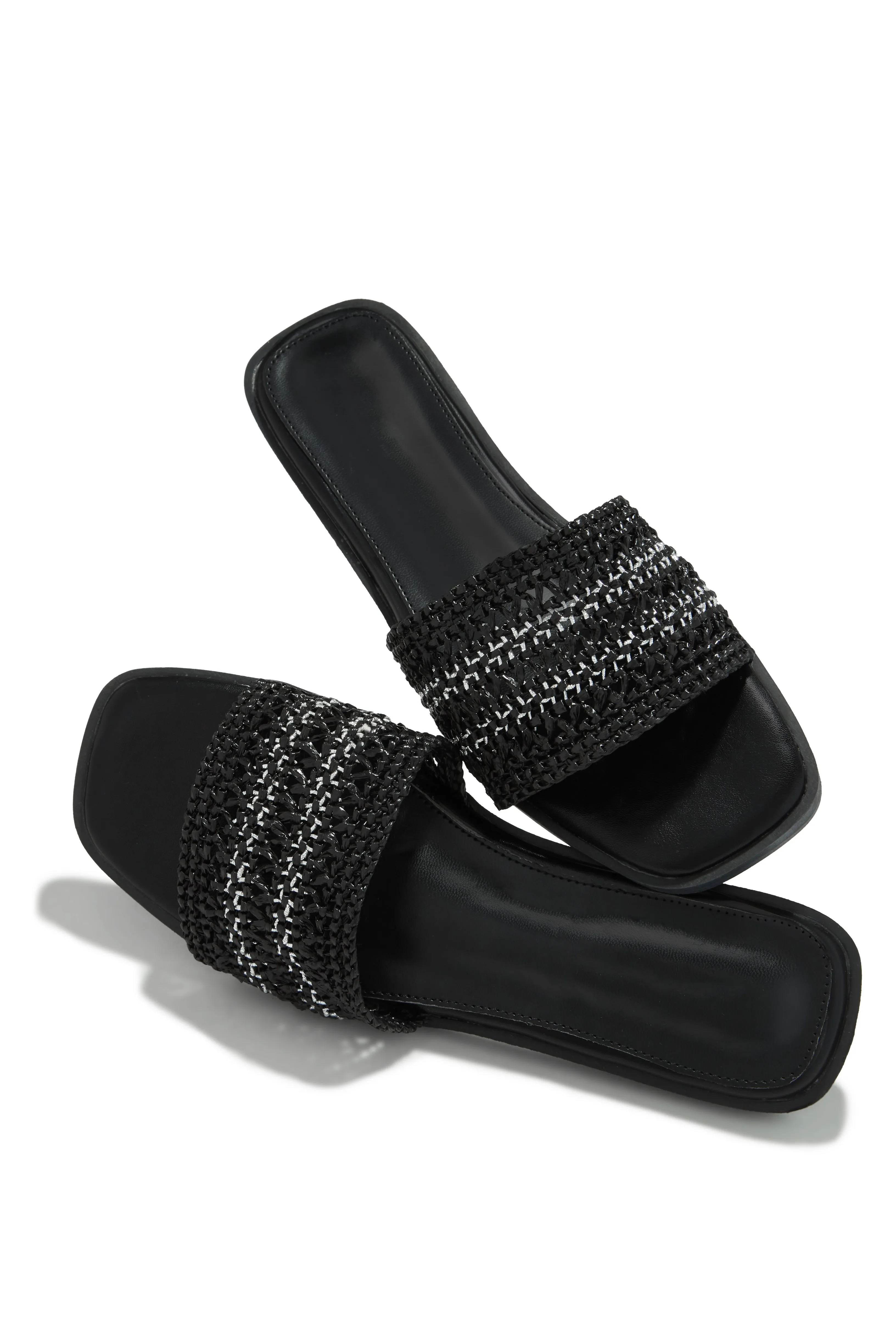 Acapulco Sun Slip On Sandals - Black sold by Miss Lola product image thumbnail 3