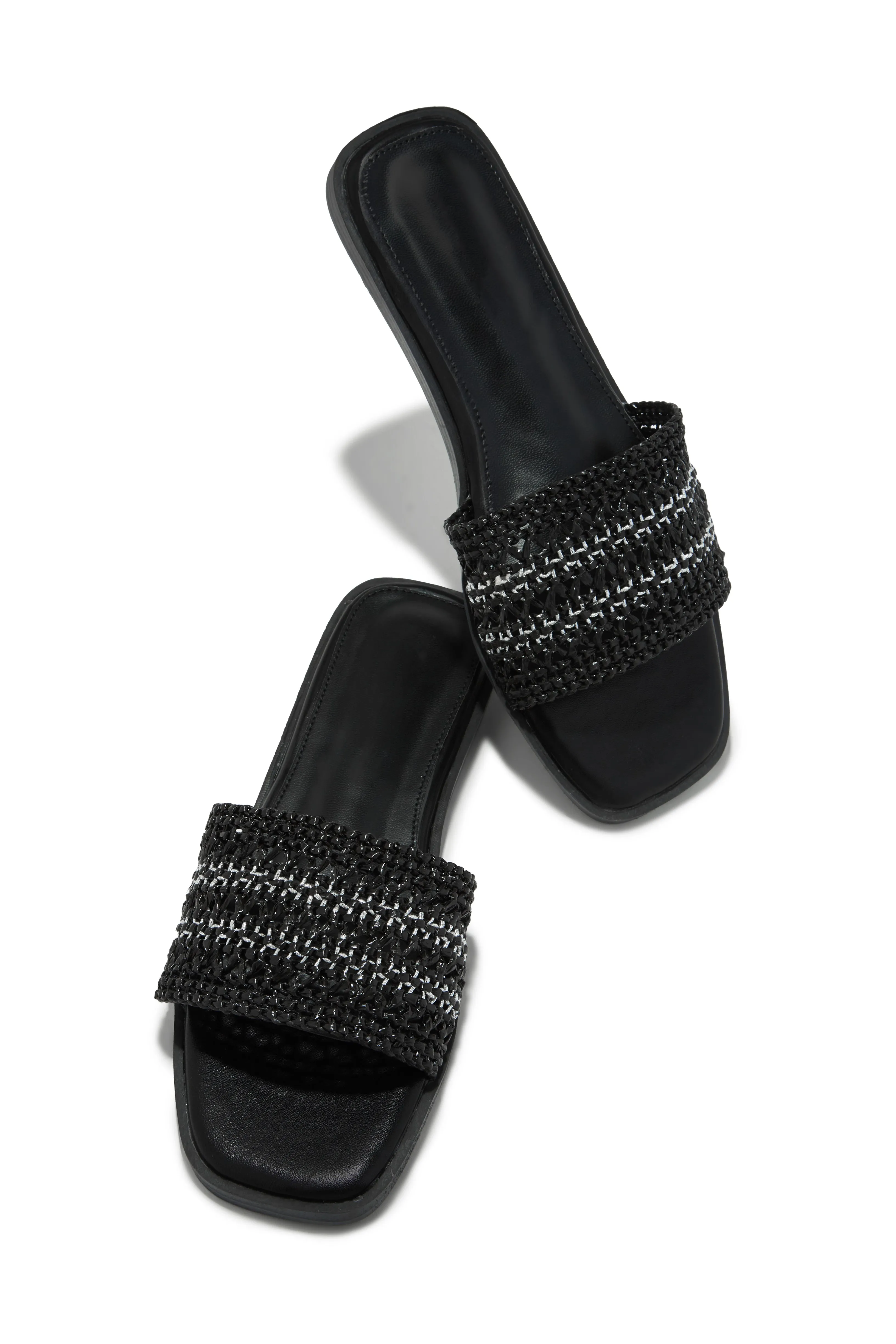 Acapulco Sun Slip On Sandals - Black sold by Miss Lola product image thumbnail 4