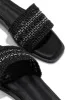 Acapulco Sun Slip On Sandals - Black sold by Miss Lola