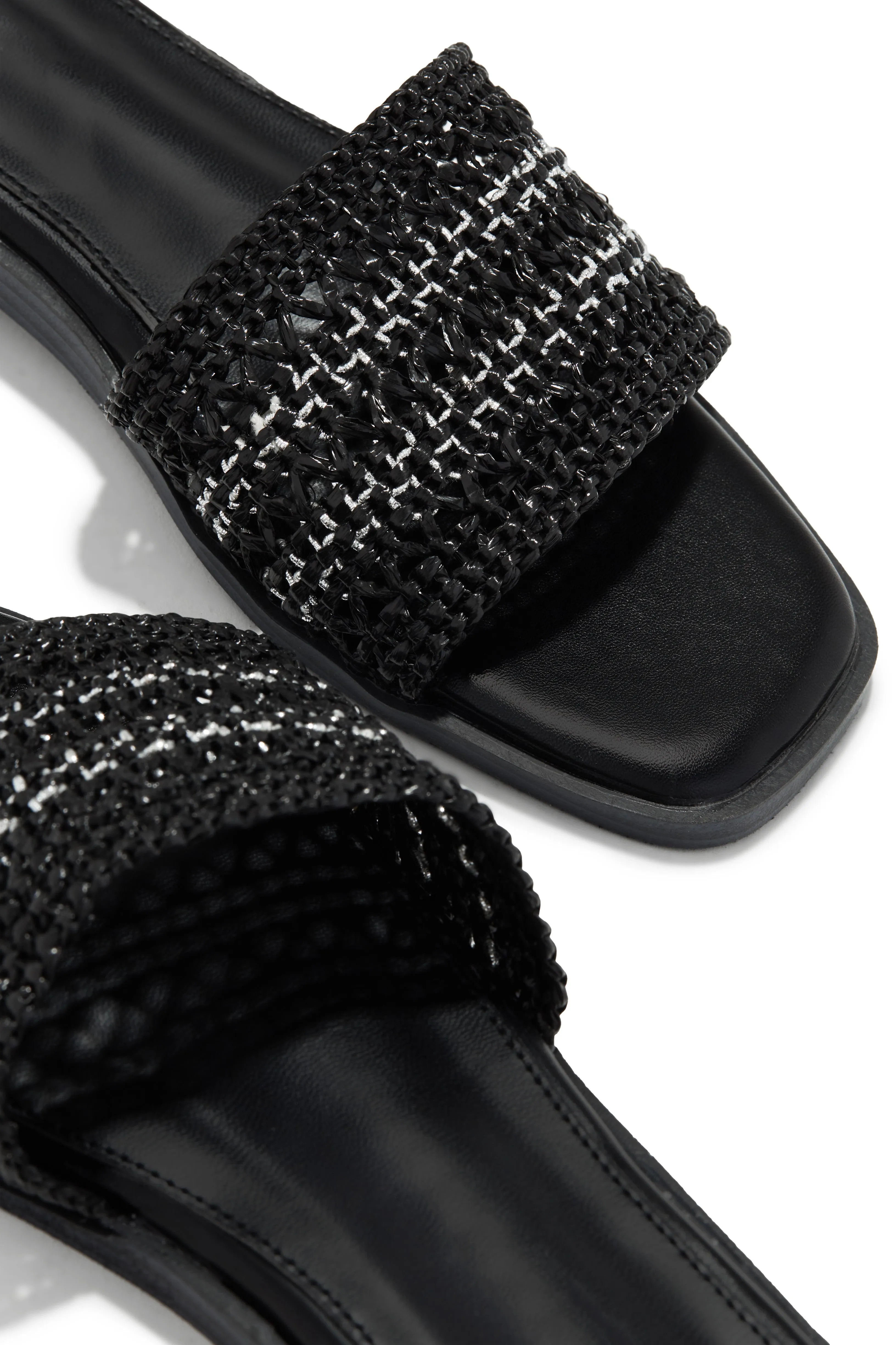 Acapulco Sun Slip On Sandals - Black sold by Miss Lola product image thumbnail 2