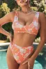 Sweet Paradise High Waist Bikini Bottom - Floral sold by Miss Lola