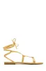Coastal Villa Lace Up Sandals - Gold sold by Miss Lola