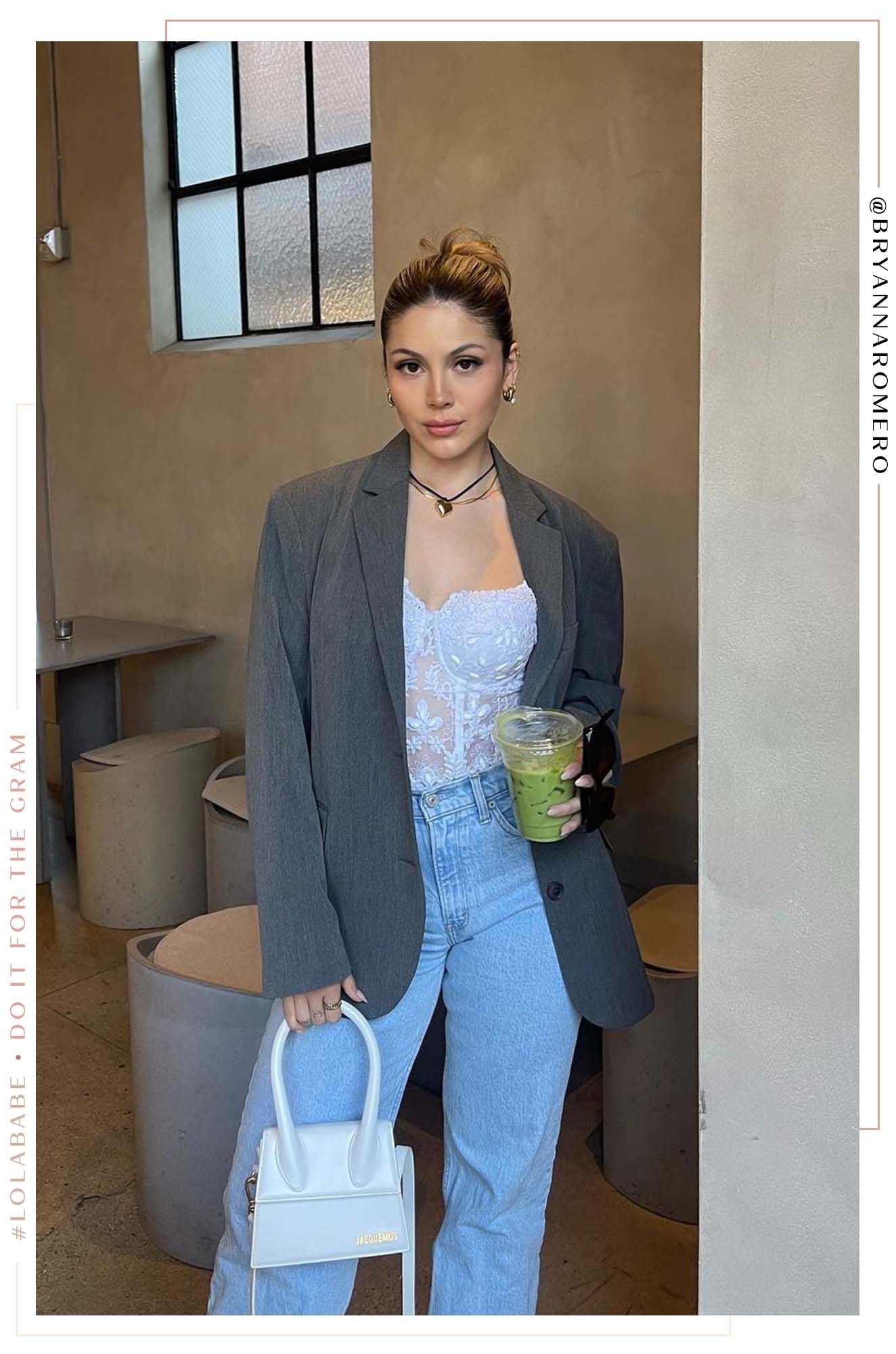 Jiana Strapless Corset Top - White sold by Miss Lola product image thumbnail 3