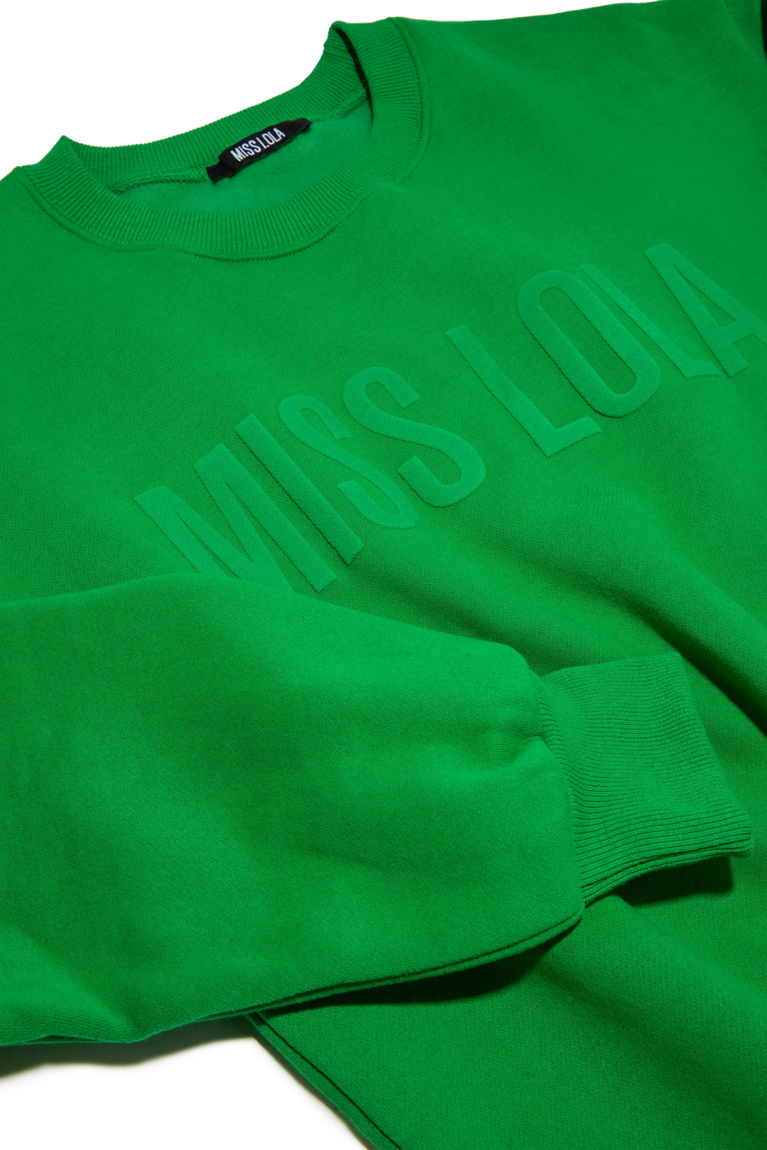 Miss Lola Exclusive Crewneck Sweater - Green sold by Miss Lola product image thumbnail 2