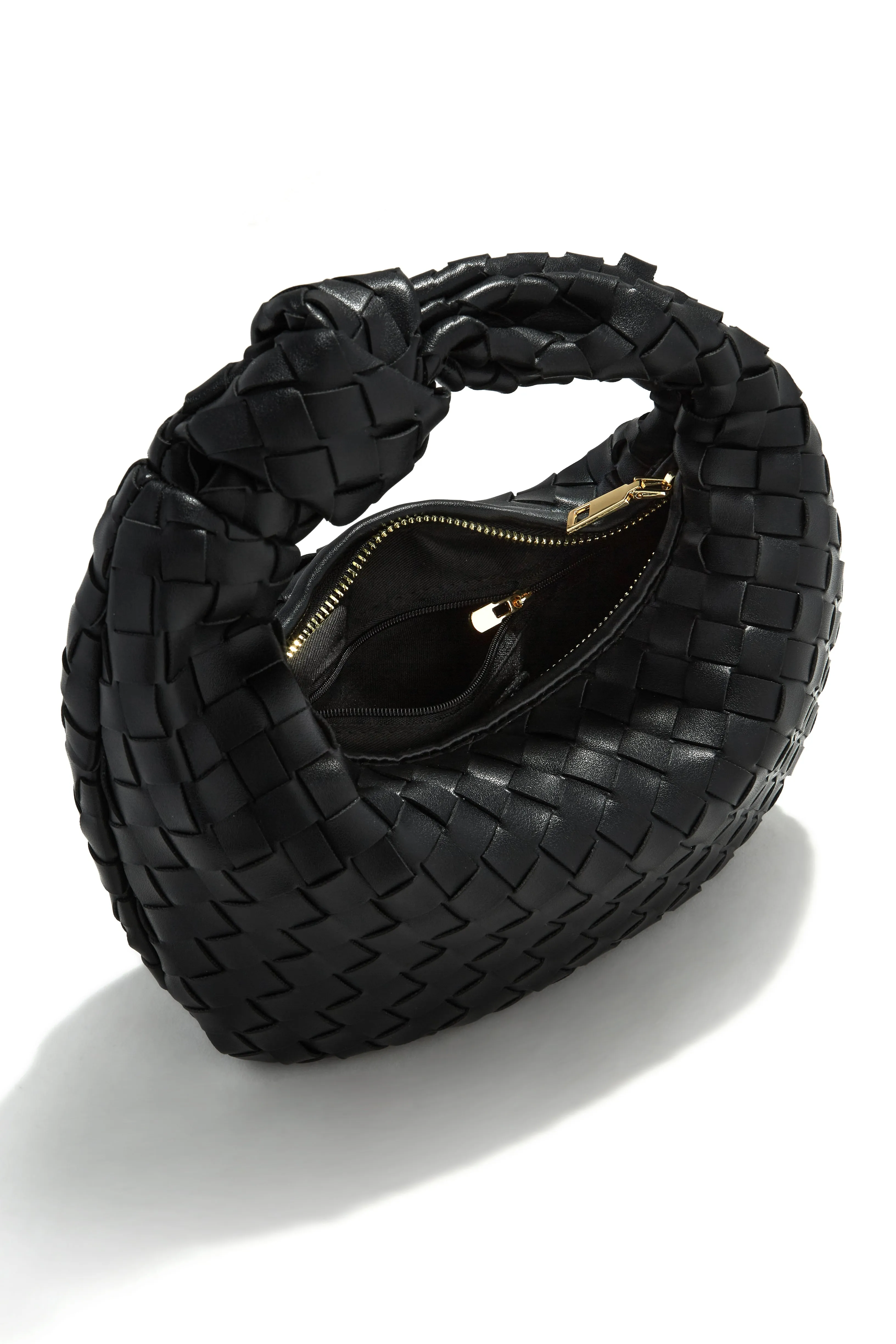 Leahni Knot Top Handle Bag - Black sold by Miss Lola product image thumbnail 3