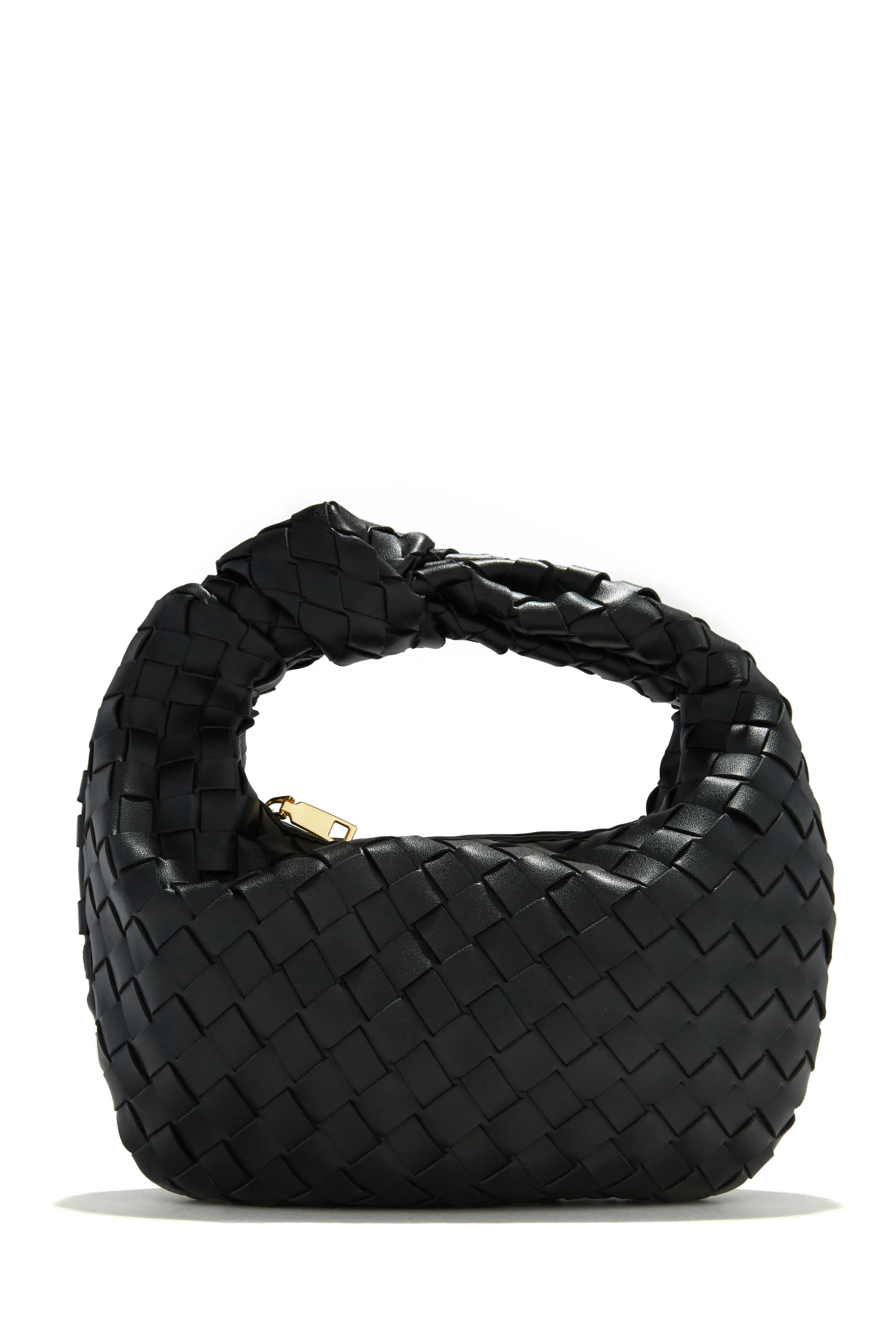 Leahni Knot Top Handle Bag - Black sold by Miss Lola