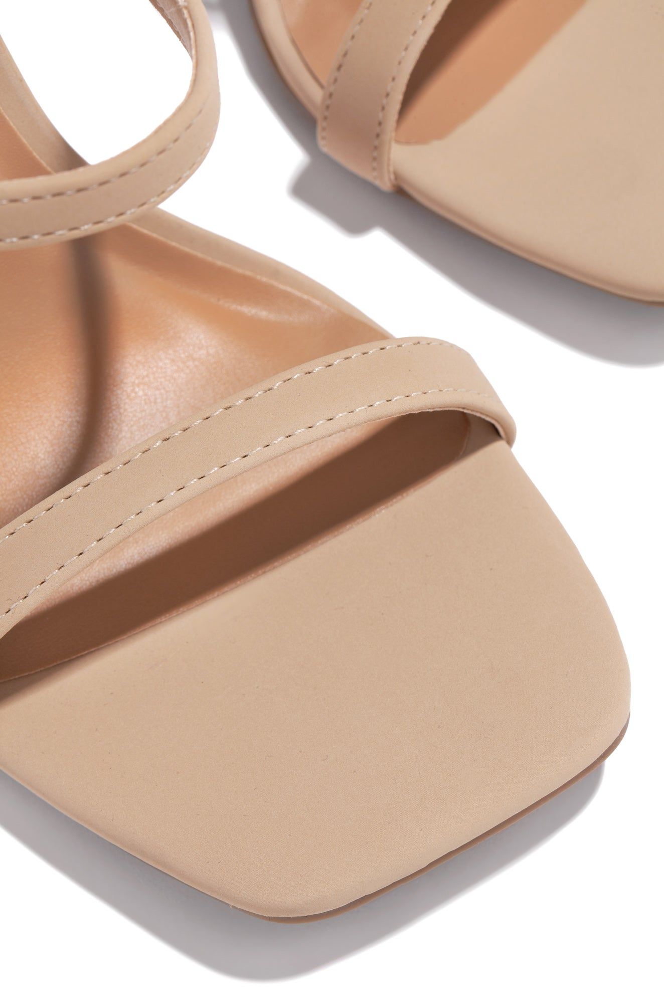 Chic Attraction High Heel Mules - Nude sold by Miss Lola product image thumbnail 3