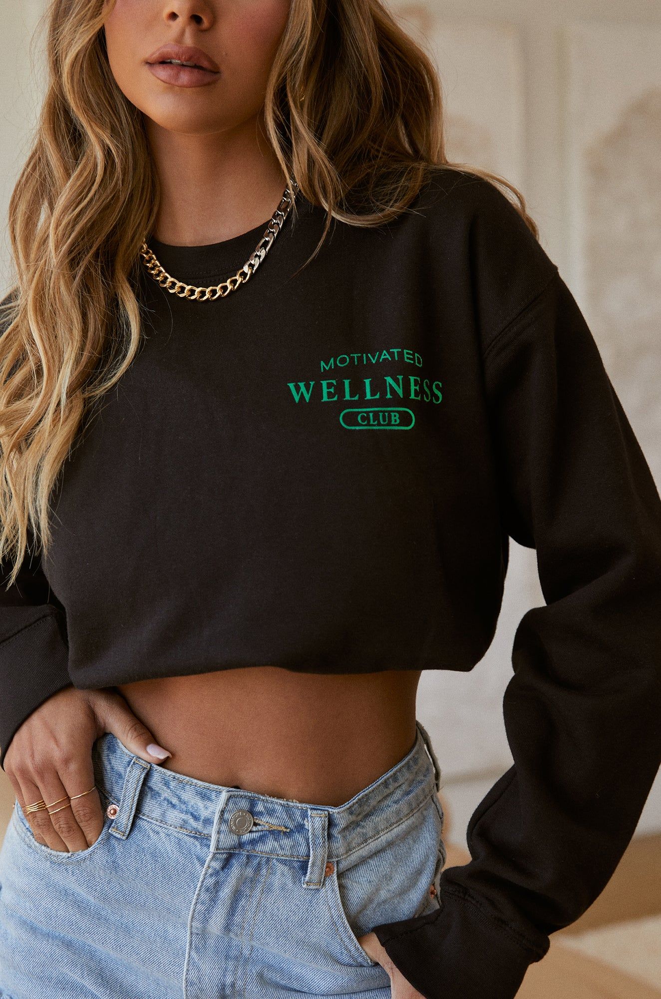 Motivated Wellness Club - Black sold by Miss Lola