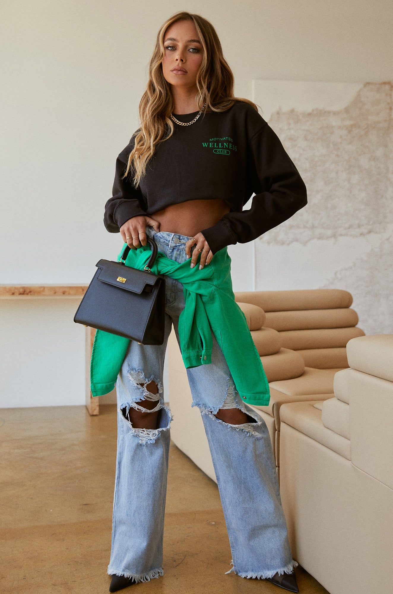 Motivated Wellness Club - Black sold by Miss Lola product image thumbnail 3