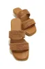 Staycation Slip On Sandals - Tan sold by Miss Lola