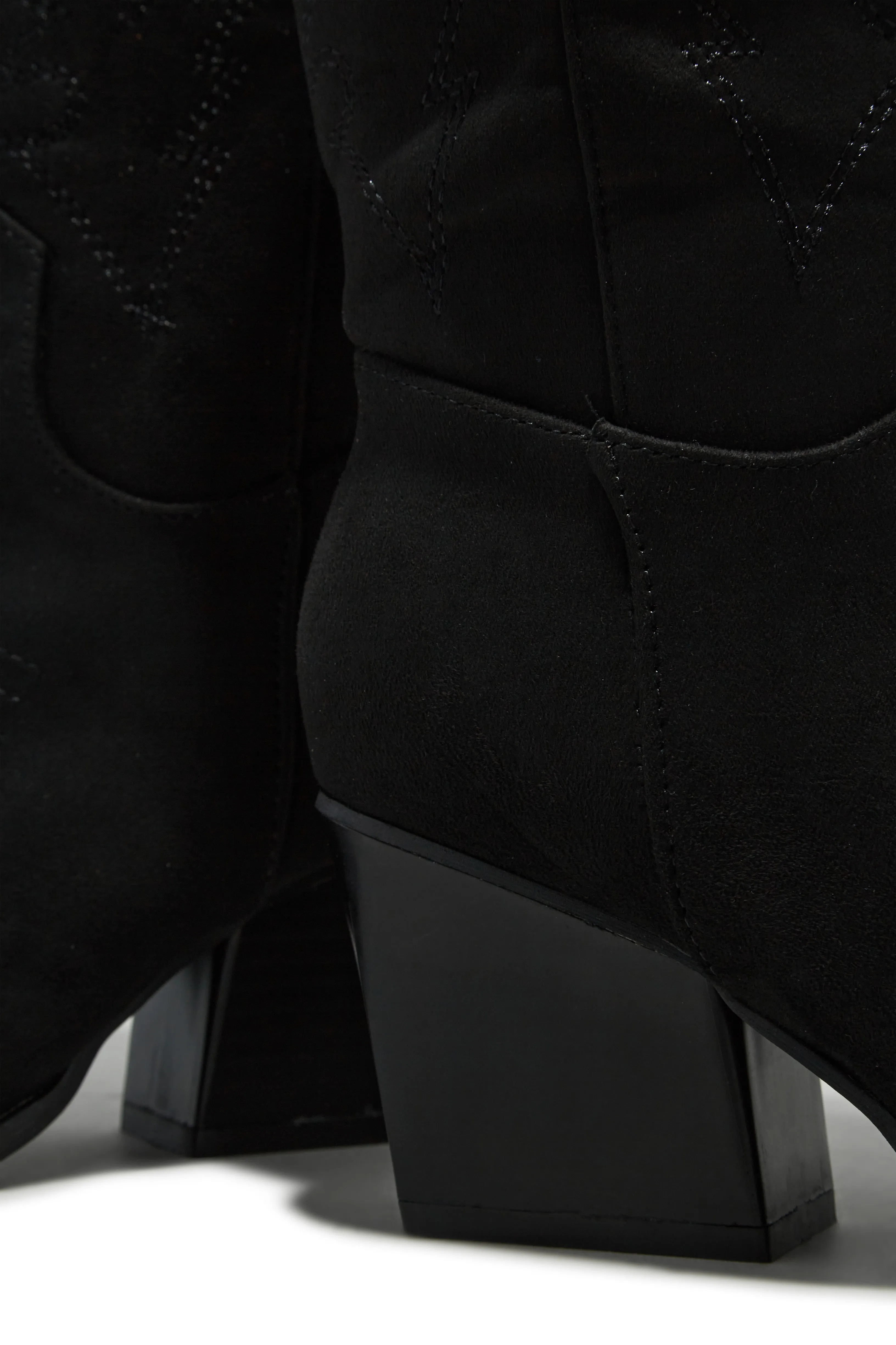 Festival Ready Cowgirl Boots - Black sold by Miss Lola product image thumbnail 4