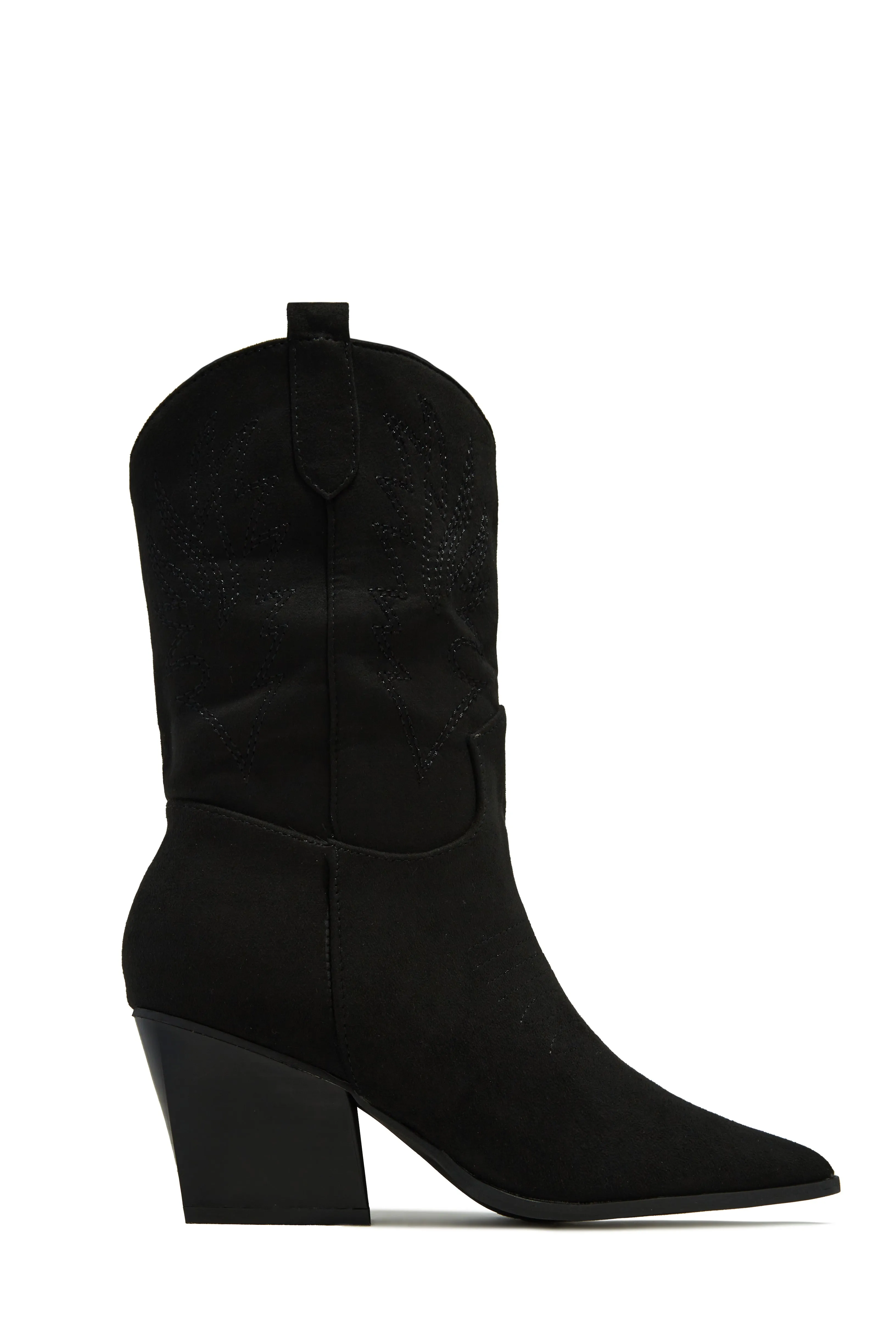 Festival Ready Cowgirl Boots - Black sold by Miss Lola product image thumbnail 2