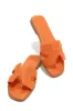 Bianka Slip On Sandals - Orange sold by Miss Lola