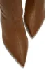 Giselle Block Heel Ankle Boots - Tan sold by Miss Lola