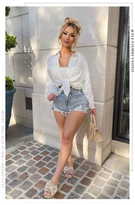 Meliza - Light Denim sold by Miss Lola