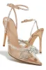Night Out Ready Embellished High Heel Pumps - Rose Gold sold by Miss Lola