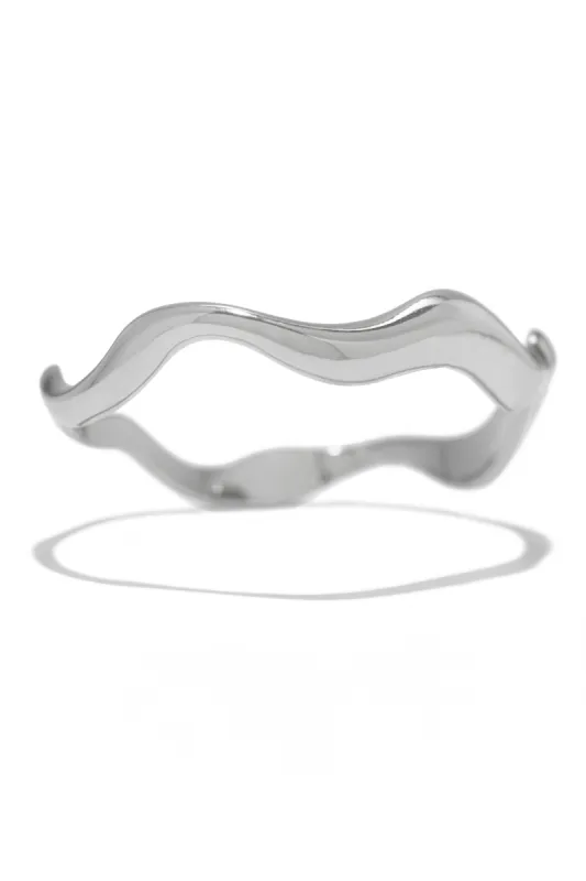 Anais Abstract Bracelet - Silver sold by Miss Lola