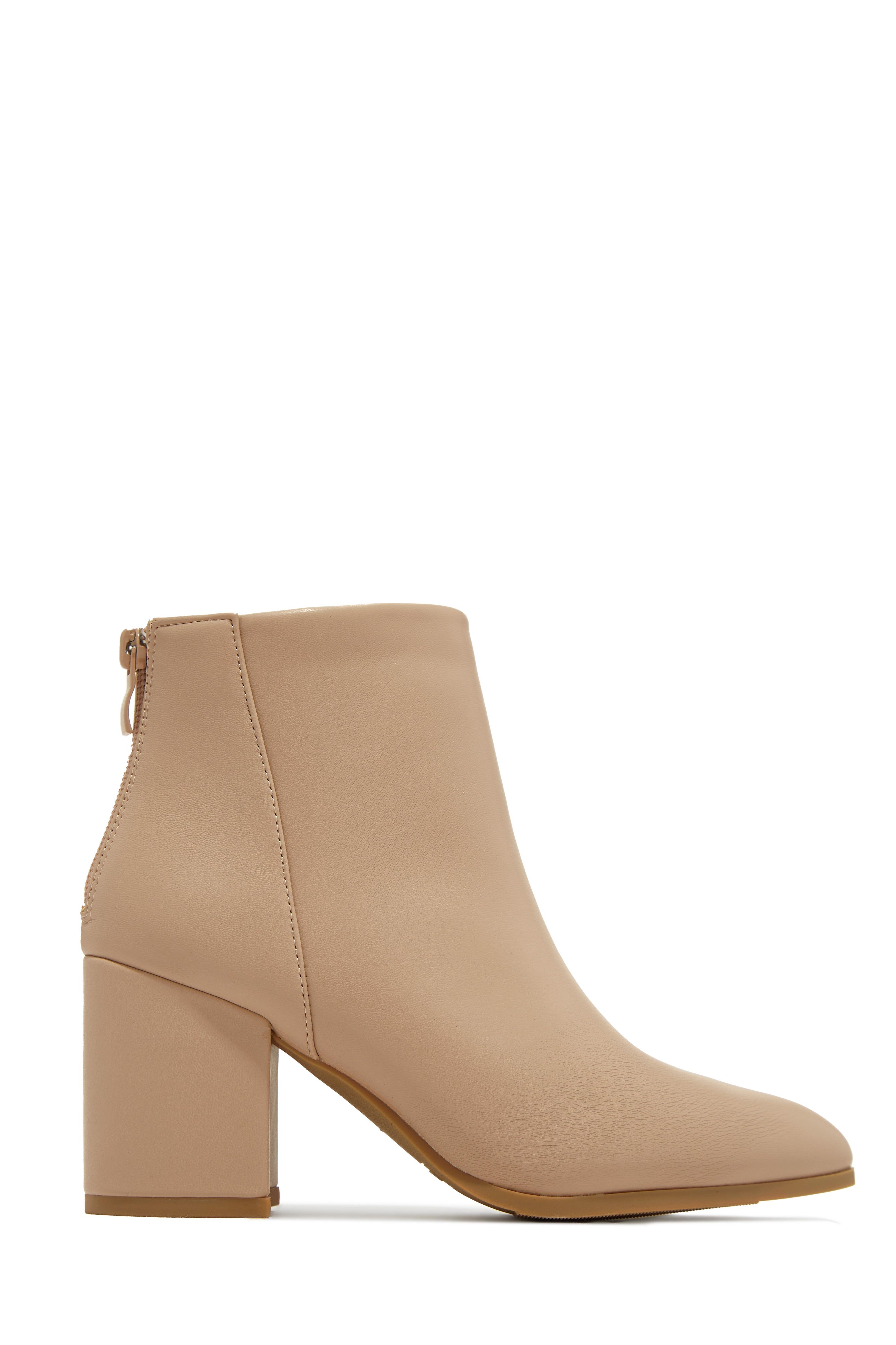 Hayley Block Heel Ankle Boots - Black sold by Miss Lola product image thumbnail 5