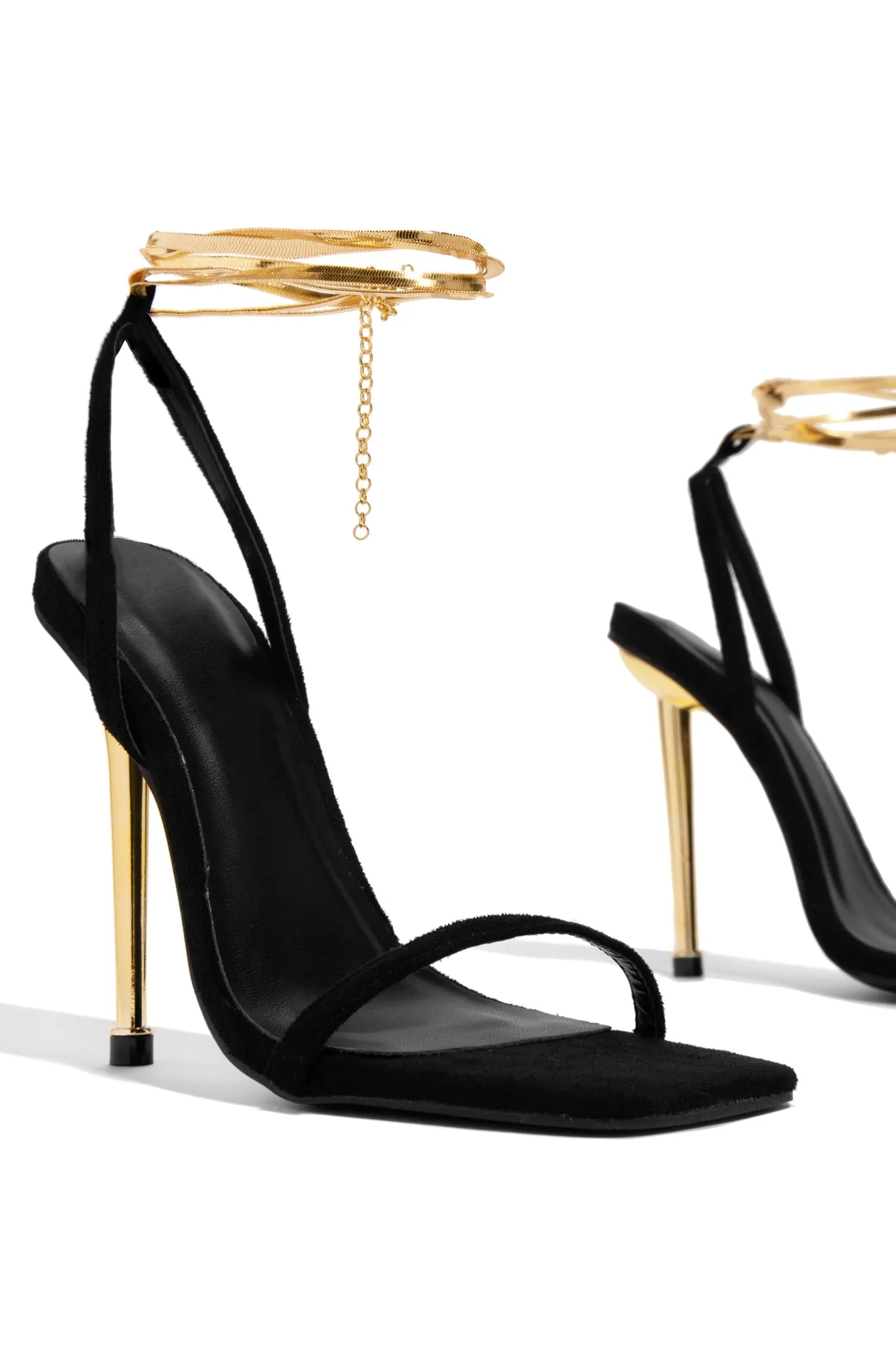 Perfect Affair Single Sole High Heels - Black sold by Miss Lola product image thumbnail 5