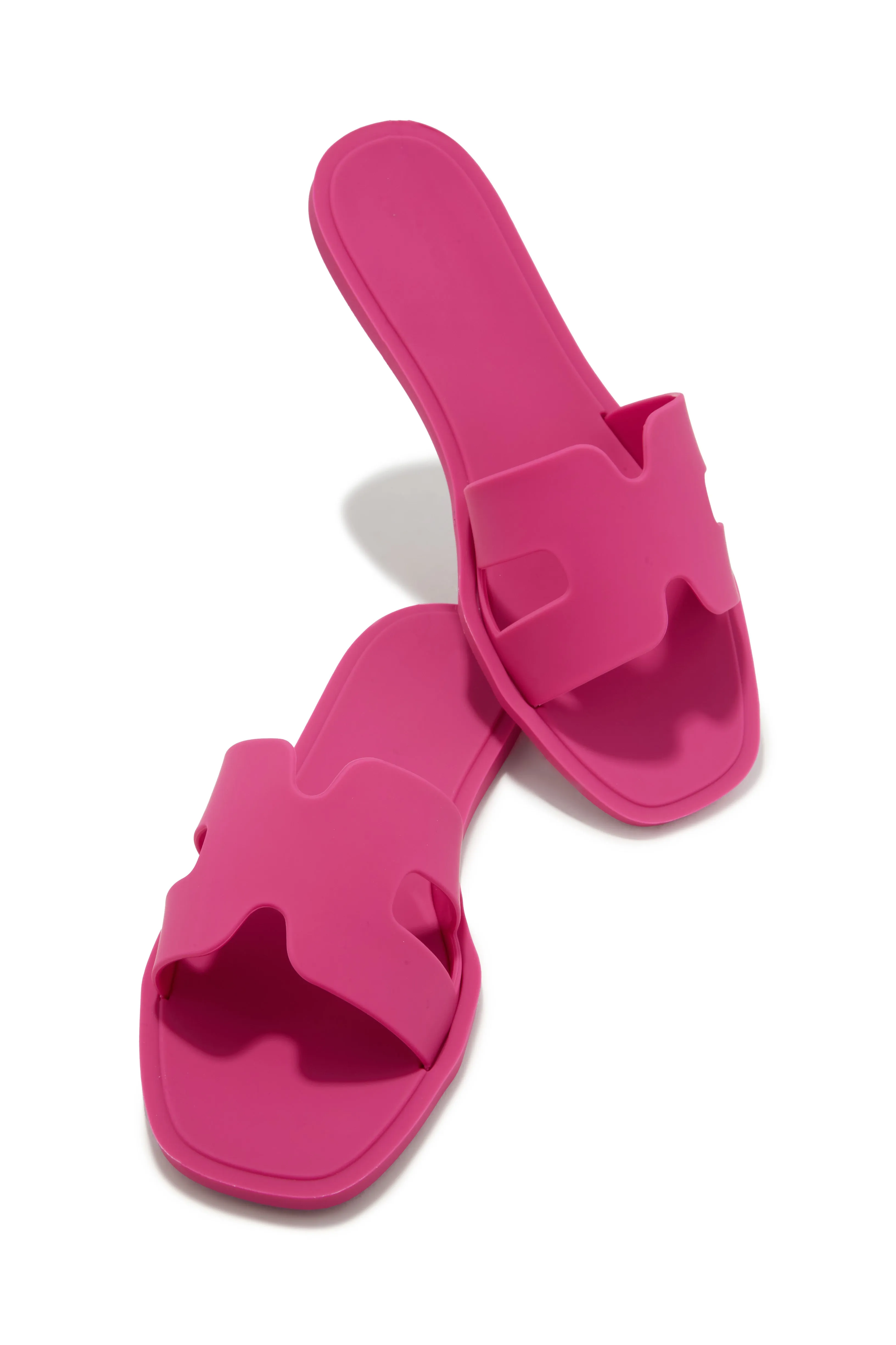 Kaylee Jelly Slip On Sandals - Pink sold by Miss Lola product image thumbnail 5