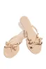 The Posh Life Jelly Slip On Sandals - Nude sold by Miss Lola